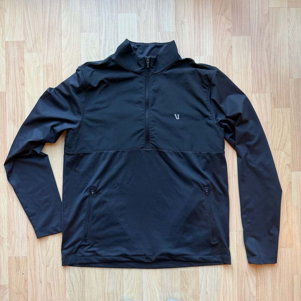 Vuori Sunday Element Half Zip Pullover Activewear Jacket men’s Large